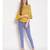 embroidered Yellow Cotton   Top