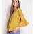 embroidered Yellow Cotton   Top
