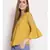 embroidered Yellow Cotton   Top