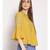 embroidered Yellow Cotton   Top