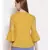 embroidered Yellow Cotton   Top