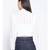 embroidered White Cotton   Shirt