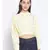 embroidered Yellow Cotton   Shirt