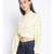 embroidered Yellow Cotton   Shirt