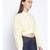 embroidered Yellow Cotton   Shirt