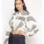 printed Cream Polyester   Shirt
