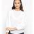 plain White Polyester   Top