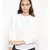 plain White Polyester   Top