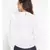 plain White Polyester   Top