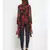printed Black Polyester   Shrug