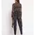printed Black Polyester   Shrug