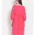plain Pink Viscose   Dress