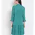 plain Green Viscose   Dress