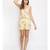 printed Yellow Polyester   Jumpsuit