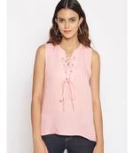 plain Pink Cotton   Top