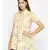 printed Yellow Polyester   Tunic