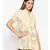 printed Yellow Polyester   Tunic