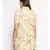 printed Yellow Polyester   Tunic