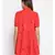 printed Red Viscose   Tunic