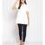 plain White Cotton   Tunic