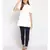 plain White Cotton   Tunic