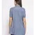 printed Blue Polyester   Tunic