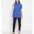 plain blue Cotton   Tunic