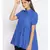 plain blue Cotton   Tunic
