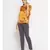 printed Brown Polyester   Nightwear top