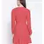 printed Red Polyester   Dress
