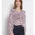 printed Multicolor Polyester   Top