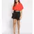 plain Red Cotton   Top