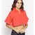 plain Red Cotton   Top