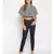 printed White Viscose   Top