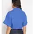 plain Blue Cotton   Top