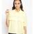 plain Yellow Polyester   Shirt