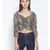 printed Multicolor Polyester   Top
