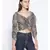 printed Multicolor Polyester   Top