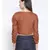 plain Brown Viscose   Top