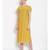 plain Yellow Cotton   Dress