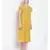 plain Yellow Cotton   Dress