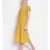 plain Yellow Cotton   Dress