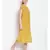 plain Yellow Cotton   Dress