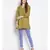 plain Green Cotton   Tunic