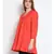 plain Red Cotton   Tunic