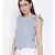 printed White Cotton   Top