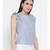 printed White Cotton   Top