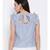 printed White Cotton   Top
