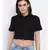 plain Black Cotton   Shirt