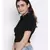 plain Black Cotton   Shirt